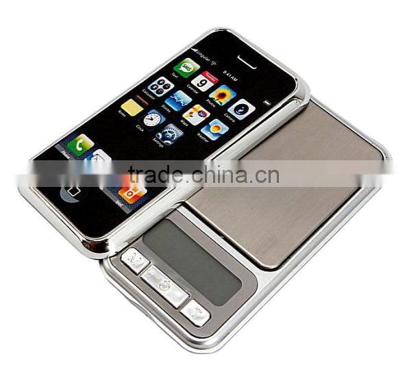 Diamond pocket jewelry scales