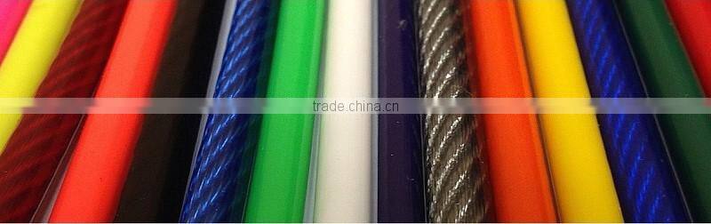 alibaba express 12mm pvc coated steel wire rope sling price hoist