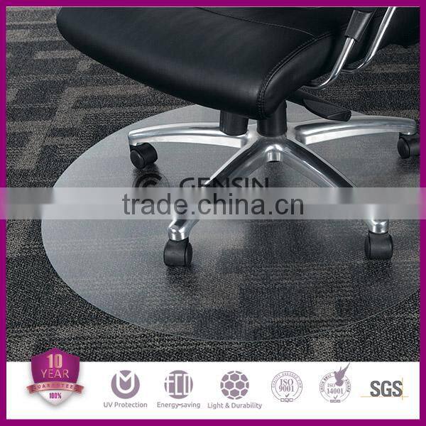 Haining 10-year quality warranty one frosted side PC material polycarbonate floor mats