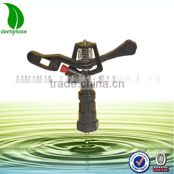 Cheap Plastic 3/4" female Impact farm garden water sprinkler irrigation system
