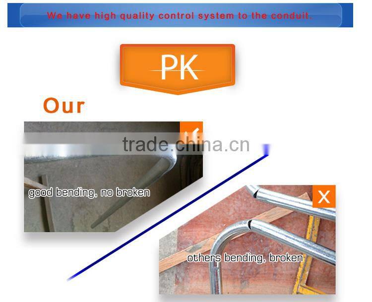 BS4568 electrical gi conduit pipe specification made in China market