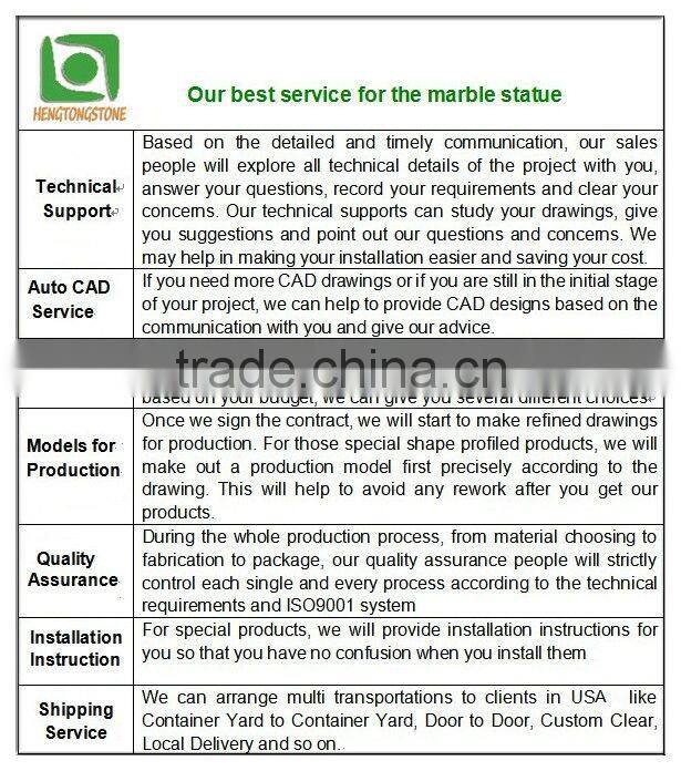 Hand Carved Natural Marble Balustrades