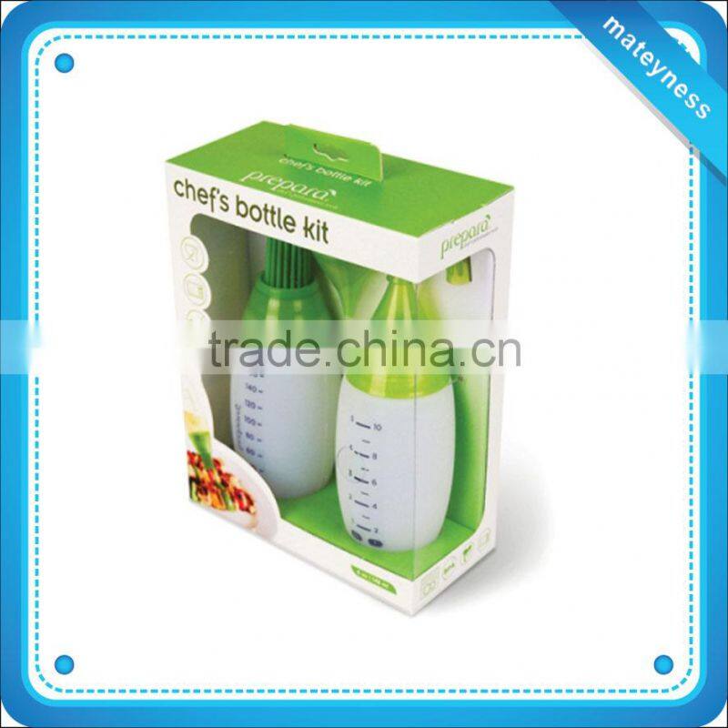 BBQ brush with chefs bottle kit