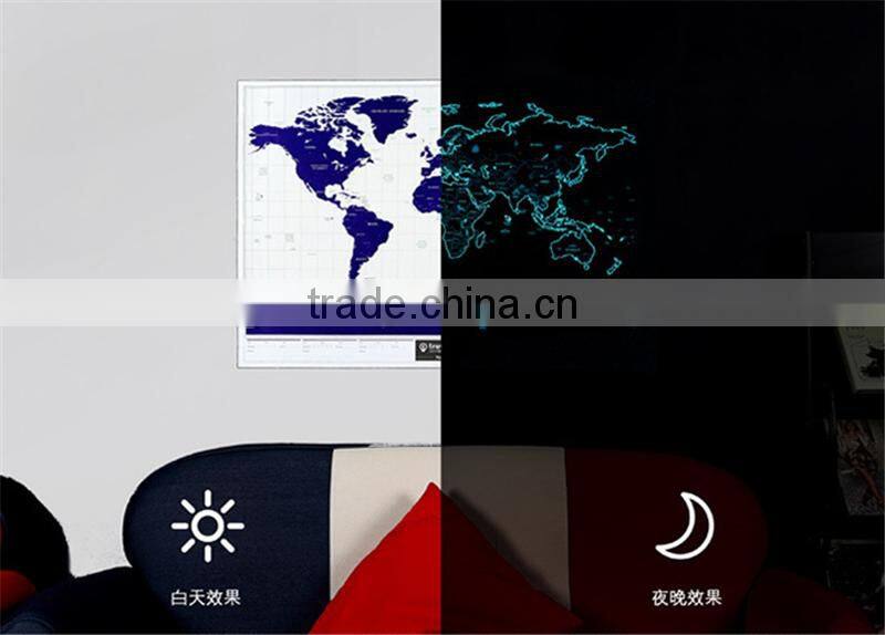 CT-543 Starlight Map Travel Globe World Map Travel map