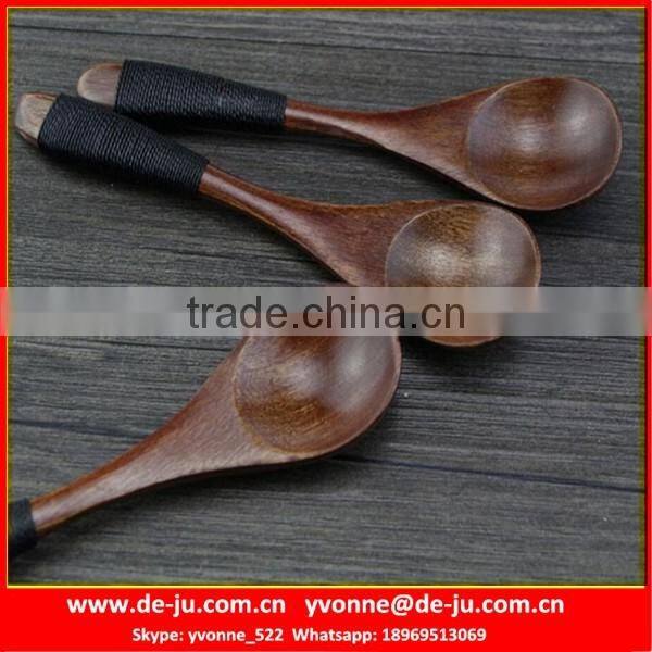 High Quality Smooth Bamboo Icecream Spoon