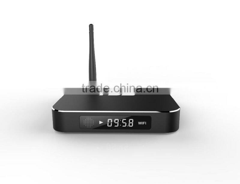 Newest Android 5.1 tv box AML8726-s905 Mali-450 8-Core GPU WiFi /Bluetooth/KODI Smart Set Top TV Box With LED display