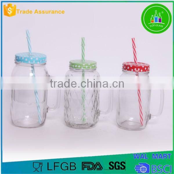 pineapple shape glass mason jar