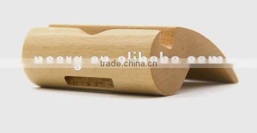 Universal Wood Stand for Smartphone