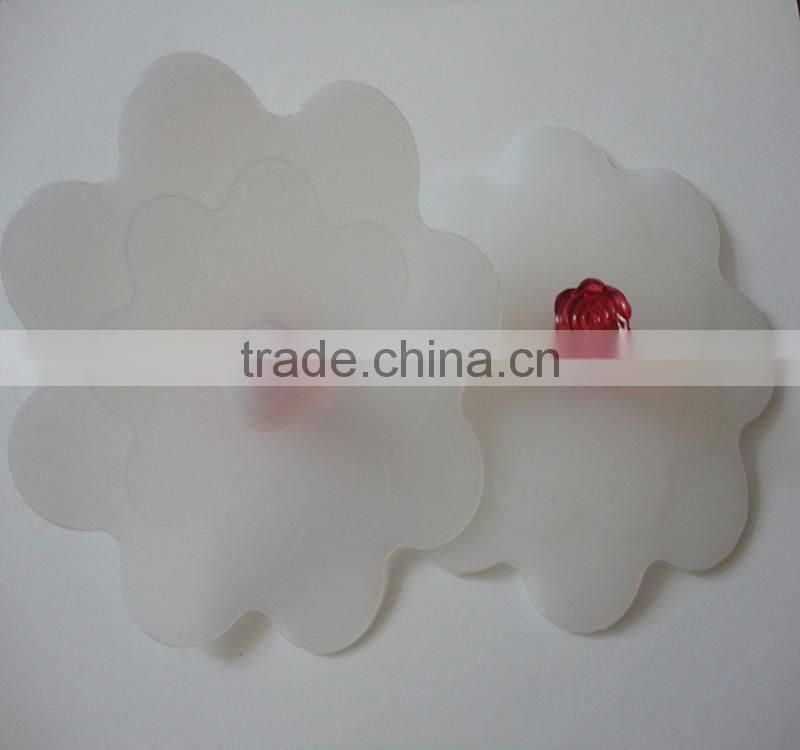 new design cartoon shaped silicone cup cover cup lid waterproof dust resistant cup cover