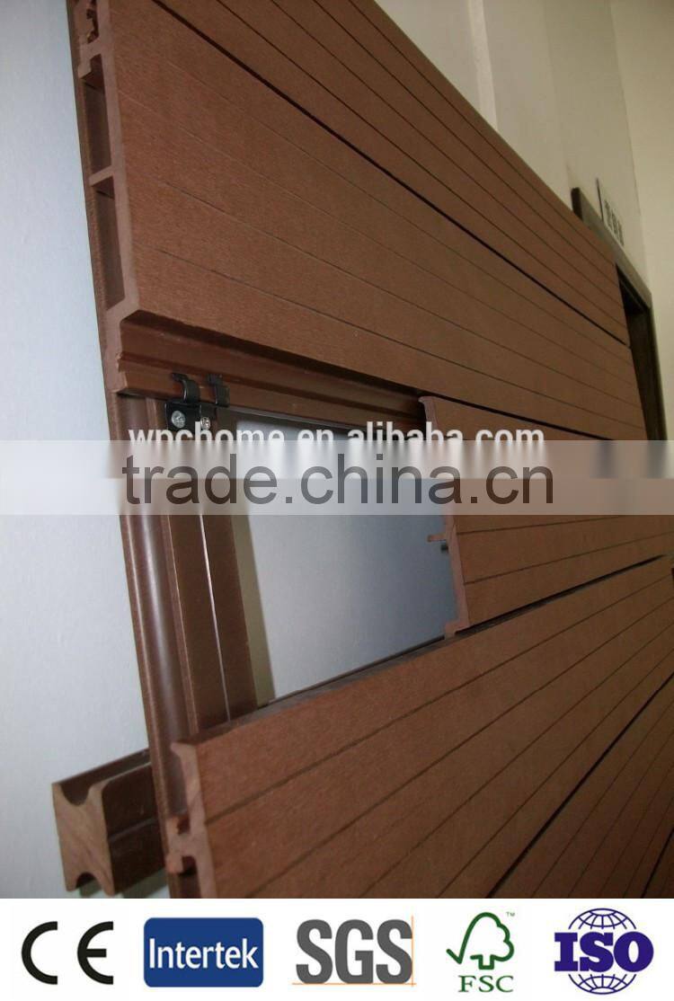 composite wall panell,easy installed wood plastic composite decking,wpc fence panels