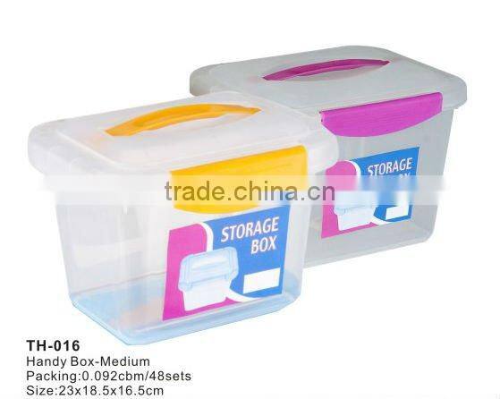 23cm x18.5cmx15cm handy storage tool box with lid