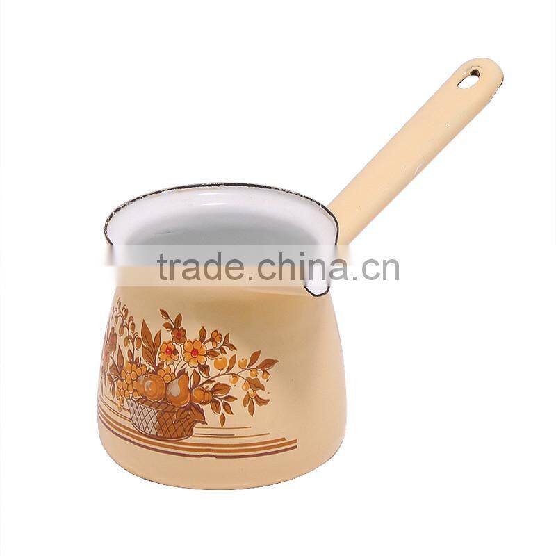 Yellow color high quality arabic coffee and tea sets with lid