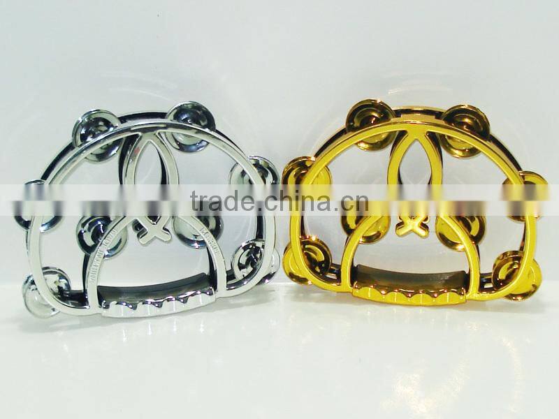 Fashion Cute Plastic Tambourine For Kids Music Tambourine for school