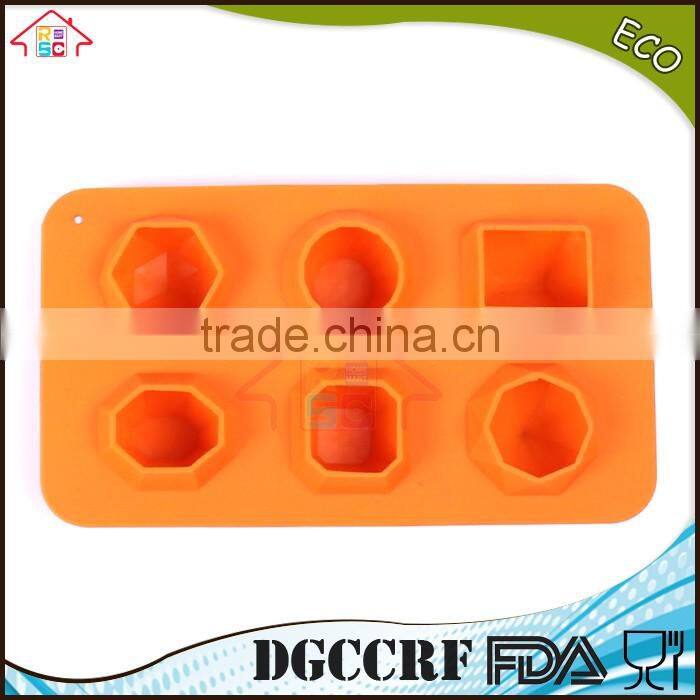 NBRSC Diamond Shape Baking Tools Chocolate Cake Silicone Mold Soap Mold