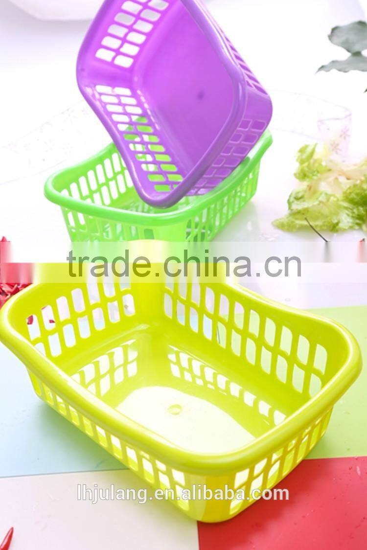 Houseware small size plastic basket storage/plastic storage basket