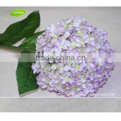 GNW FLH15 Wedding Decoration Materials for Table Centerpieces Artificial Flowers with White Hydrangea Bouquet