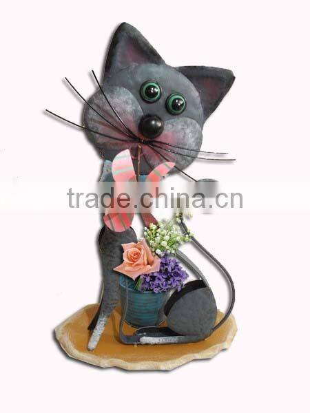 YS11911 windmill cat vases wholesale made in Fujian with size 13X8X22"