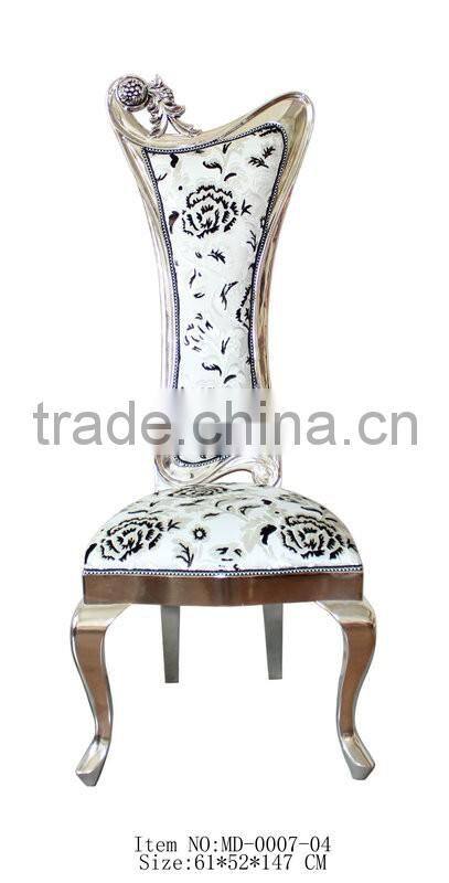 Antique home furniture console table and chair