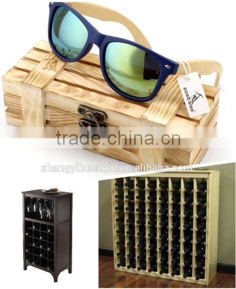 Colorful wooden bird cage with painted flower