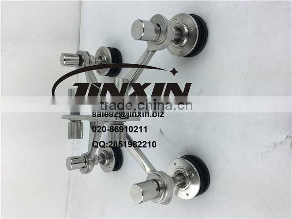 JINXIN Stainless steel Spider Fitting For curtain wall point fix glass spider system