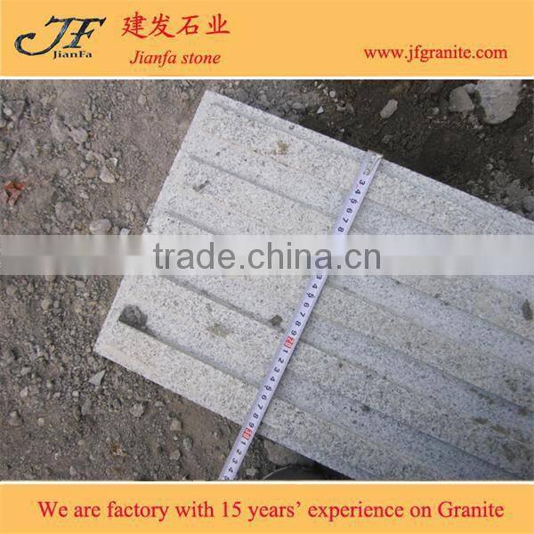 G654 Padang dark granite blind paving stone