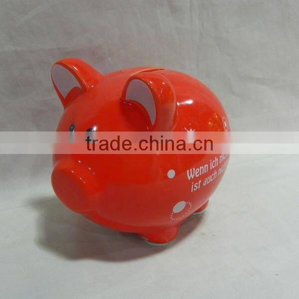 Lovely Ceramic Handmade Piggy Money Bank