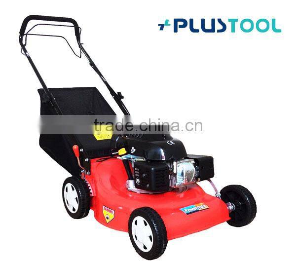 Economic Cheap Hand push Gasoline Petrol Lawn Mower with Steel deck
