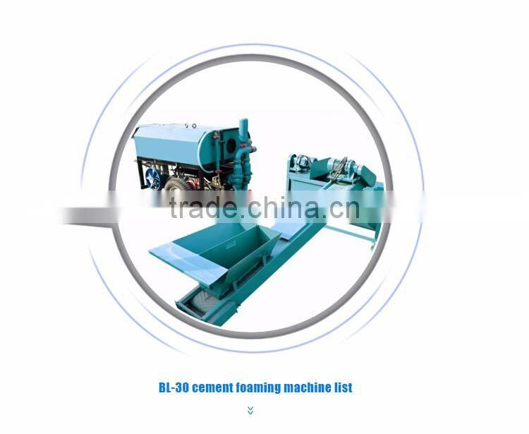 Manufacture price mixing foam concrete block machine