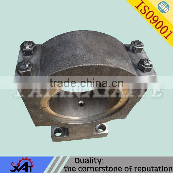 customized carbon steel metal casting bearing block made in China