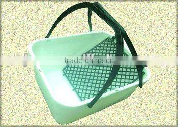 paint roller bucket equipped with plastic grid