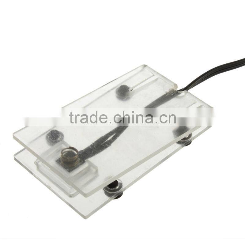 Acrylic Tattoo Machine Footswitch Power Supply Foot Pedal Controller Transparent