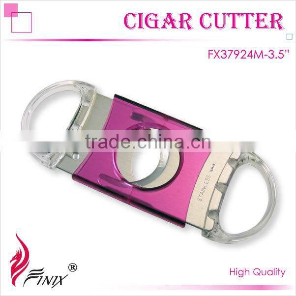 Quality Double Blades with Curved Edge Cigar Cutters