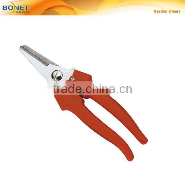 SGA0006 8" full stainless steel garden branch cutting scissors