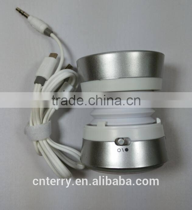 portable rechargeable line-in speaker