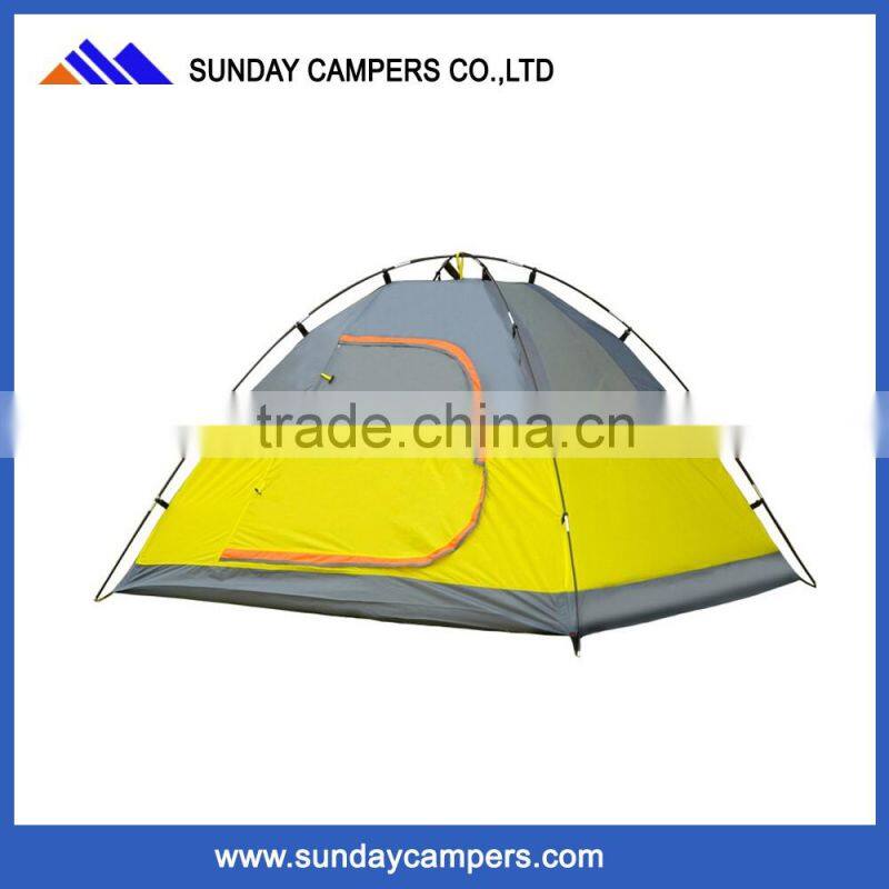 Comfortable colorful fashion inflatable camping tent all season 4 people