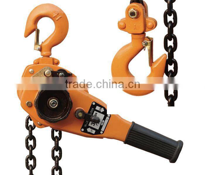 Portable HSH-V Series lever hoist 2 ton for installing equipment