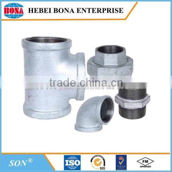 SON brand high quality GI pipe fittings names pipe fittings and parts