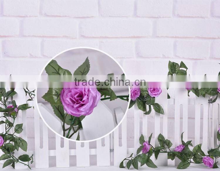artificial rose flower vine NKG171