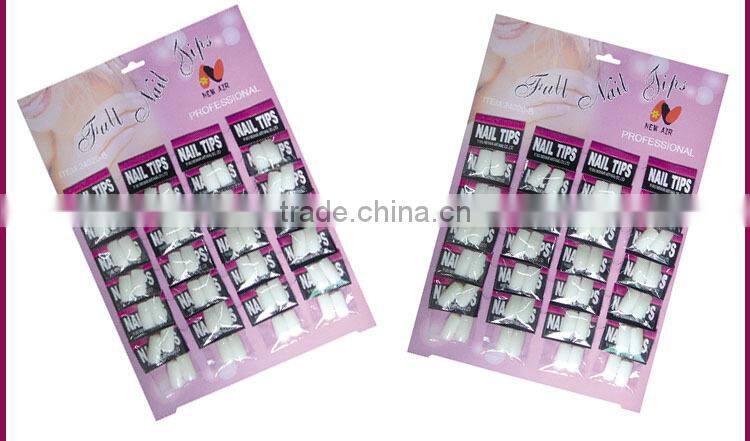 Wholesale injection professional false Nails Tips for salon in card