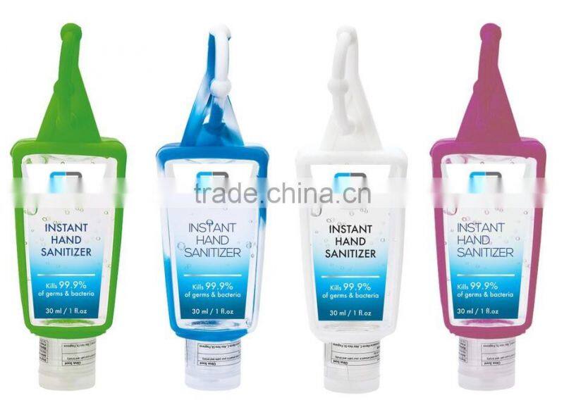 Merry Christmas:promotional gifts animal silicone hand sanitizer holder silicon holder gel pocket hand sanitizer hand sanitizer