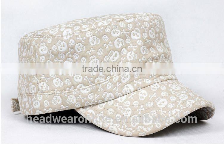 Fashion printed Running Man Military Caps With Dongguan Factory