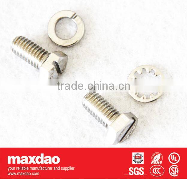 3/8" stianless steel screw