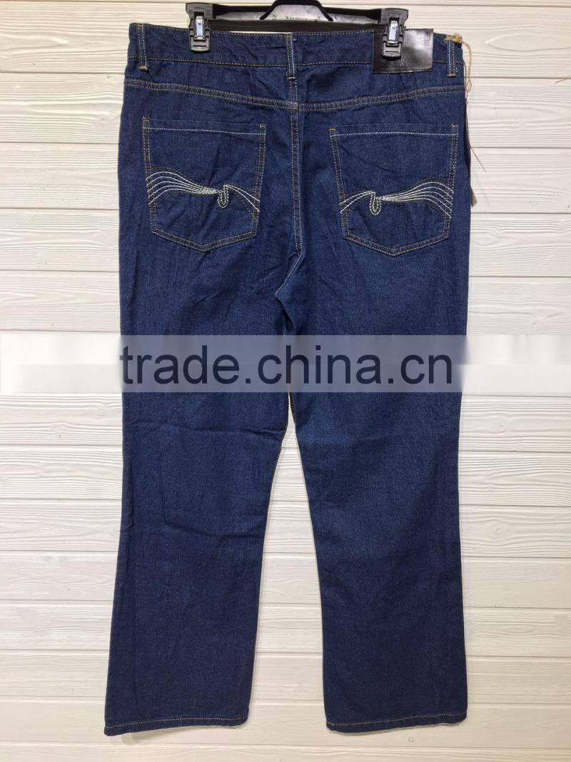 GZY Guangzhou stock lot new style wholesale jeans pant for men