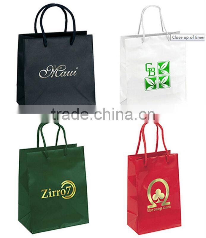 luxury paper bag for jewelry