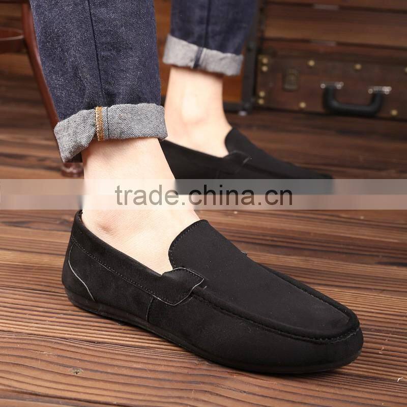 MS1021 New style 2017 solid color man fashion shoes flat men lace shoes