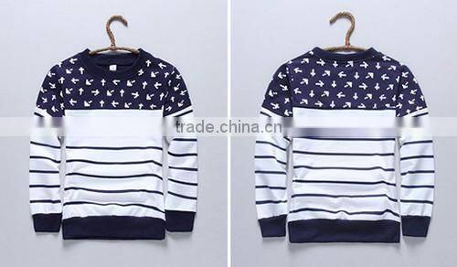 hot sale high quality good price 2017 new factory children long sleeve t-shirt print
