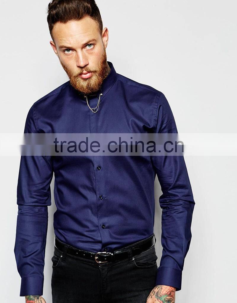 custom mens silk dress shirt