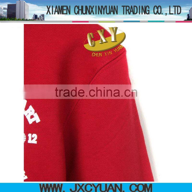 high quality plain hoodie for mens with custom printings made in china