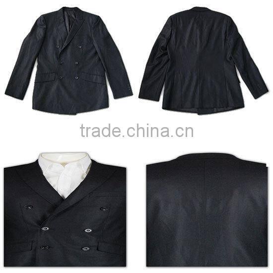 wool / TR fashion suit wholesale cheap latest custom spandex suit