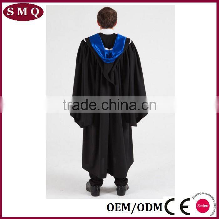 Hot sale academic regalia graduation cap and gown
